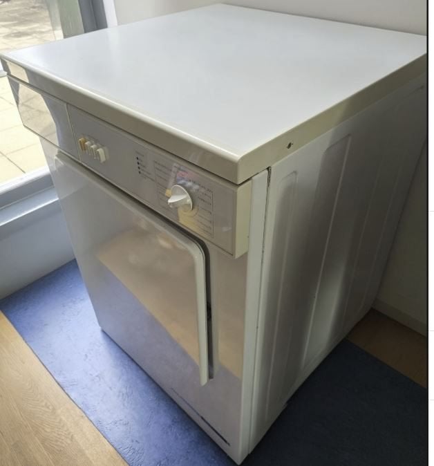 Miele Novotronic T452 wasdroger, Ophalen, Gebruikt, Luchtafvoer, 4 tot 6 kg