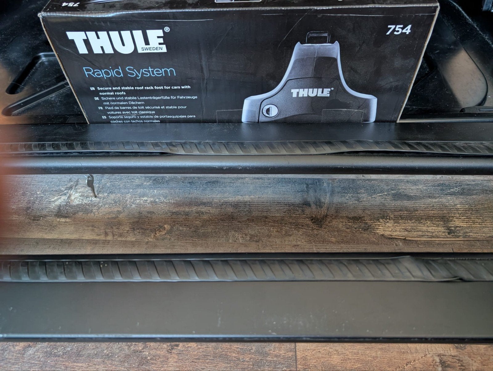 Thule Rapid System 754 dakdragers, Ophalen, Gebruikt