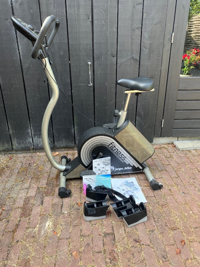 Hometrainer Ergobike Fitness de Luxe, Ophalen, Gebruikt, Metaal, Benen