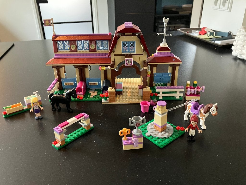 Heartlake paardrij club 41126, Lego, Friends, Ophalen of Verzenden, Zo goed als nieuw