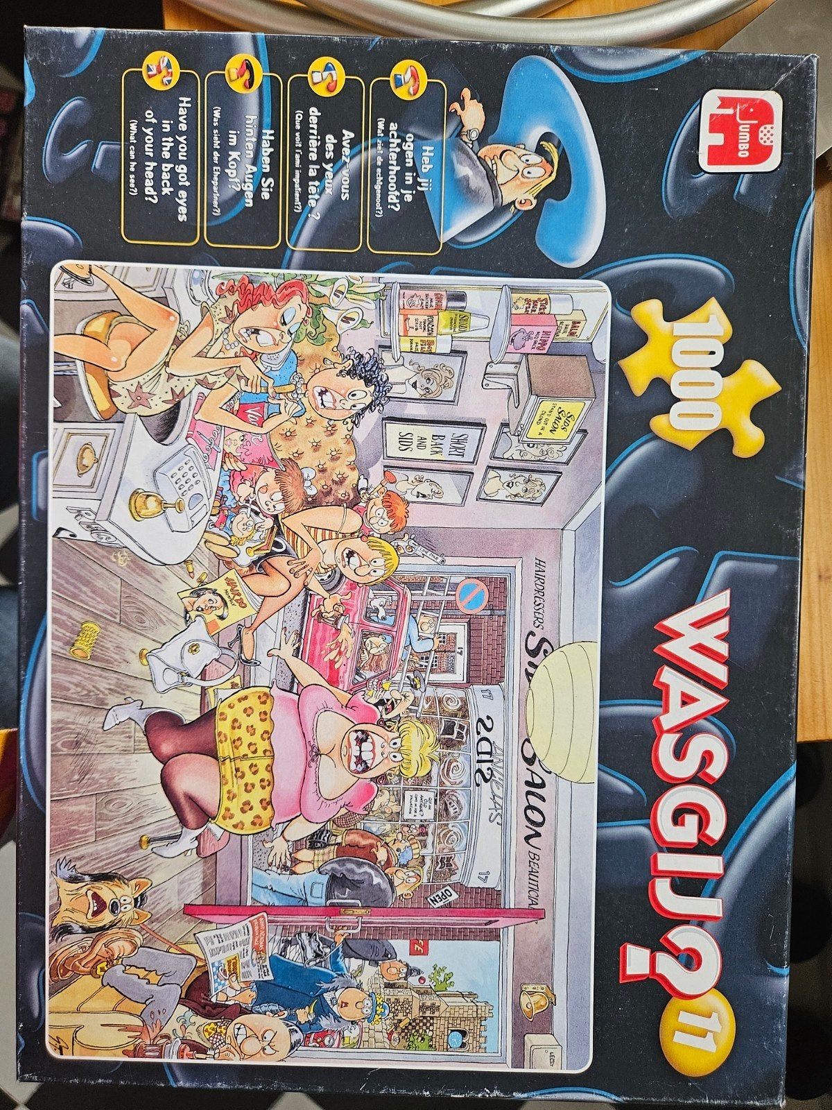 Wasgij puzzels 1000 stukjes - Ruilen, Hobby en Vrije tijd, Denksport en Puzzels, Ophalen, 500 t/m 1500 stukjes, Legpuzzel