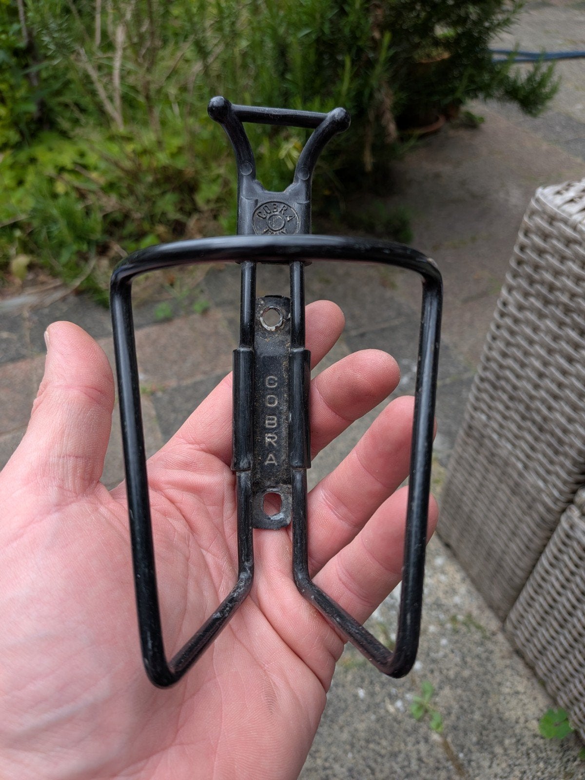 Cobra bidonhouder - Vintage fietsaccessoire, Fietsen en Brommers, Fietsaccessoires | Overige Fietsaccessoires, Gebruikt, Ophalen of Verzenden