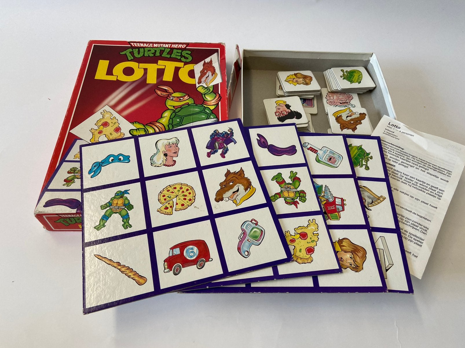 Selecta Turtles Lotto, Ophalen of Verzenden, Gebruikt