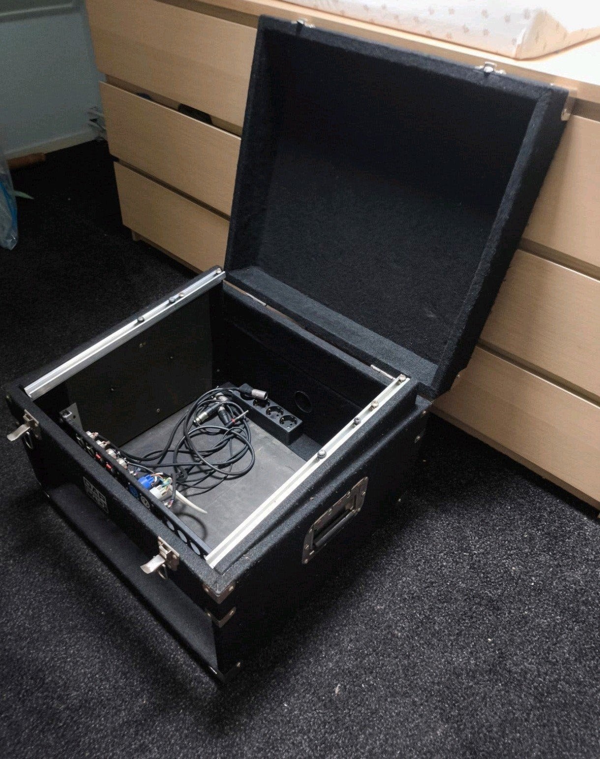 Dap mengpaneel flightcase stof incl connectorpaneel, Ophalen of Verzenden, Overige instrumenten, Flightcase