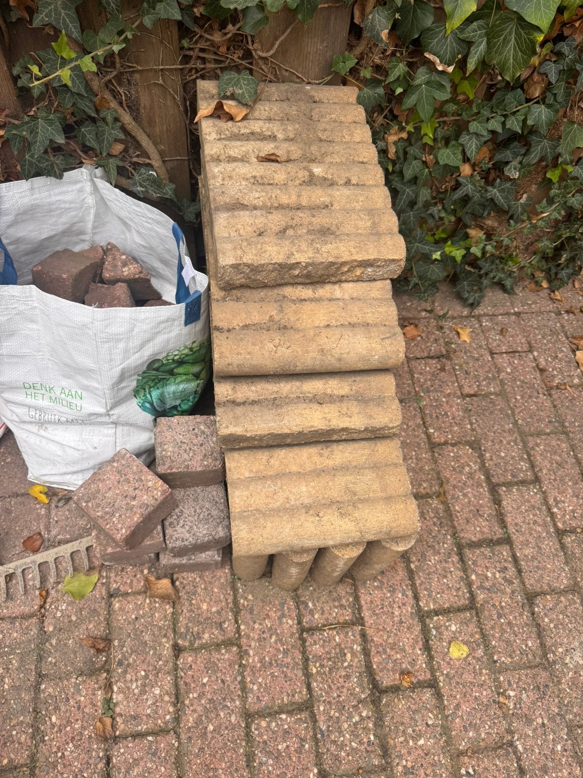 Palisade bandjes, Ophalen, Gebruikt, Beton, Overige typen