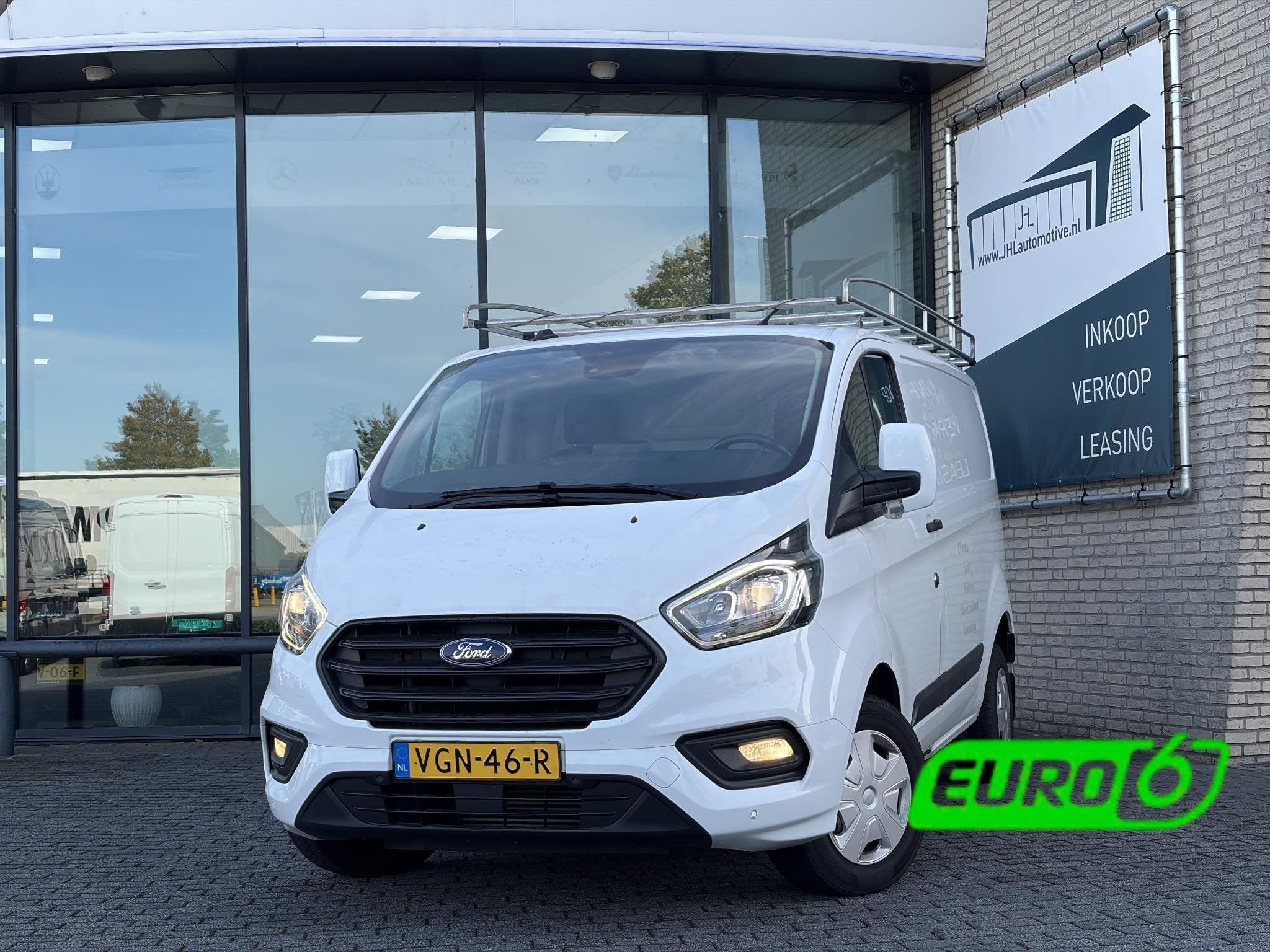 Ford Transit Custom 280 2.0 TDCI L1H1*HAAK*A/C*CRUISE*CAM*D-, Voorwielaandrijving, Stof, 4 cilinders, 2500 kg