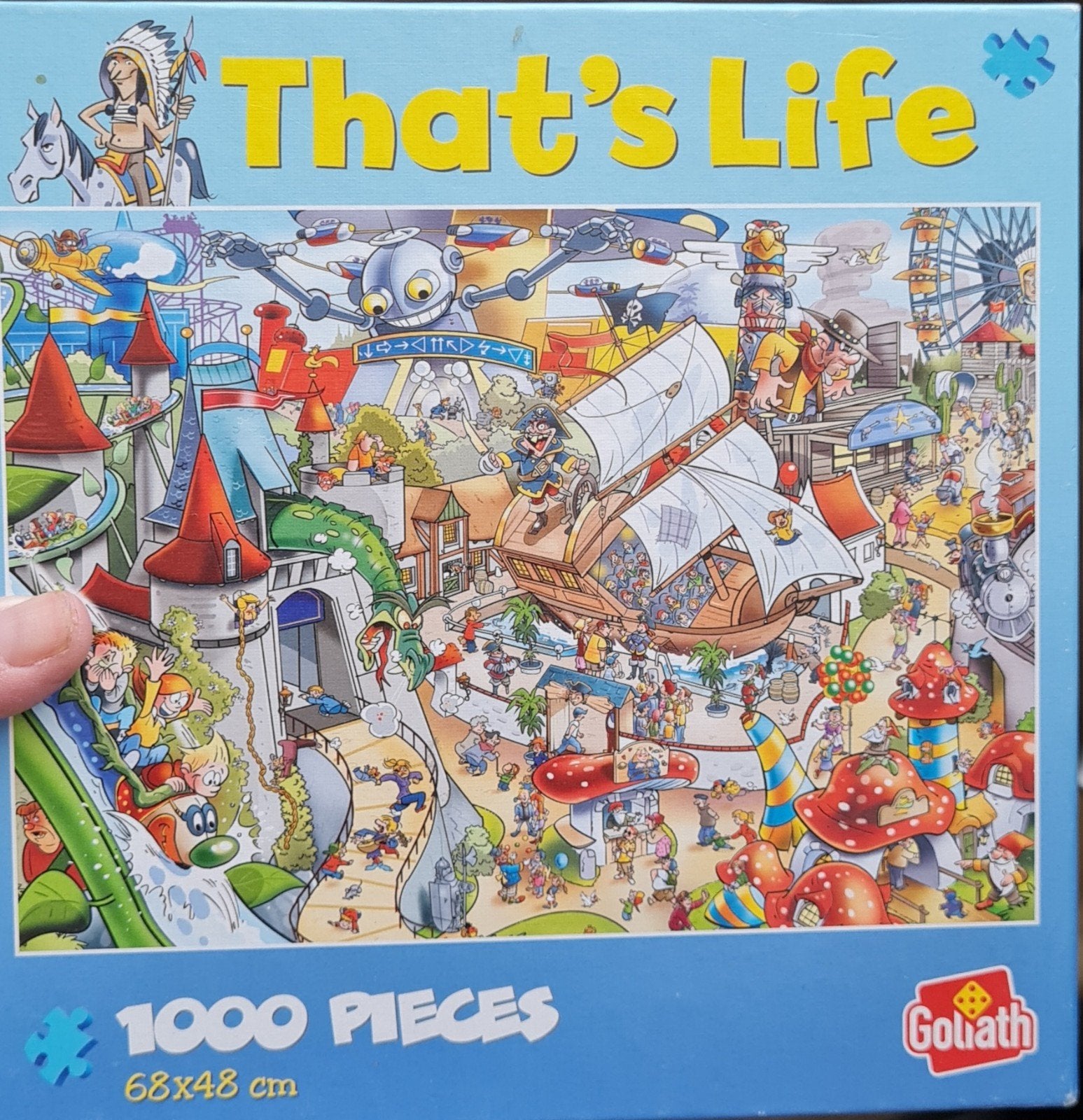 Puzzel van That's life, Hobby en Vrije tijd, Denksport en Puzzels, Ophalen of Verzenden, 500 t/m 1500 stukjes, Zo goed als nieuw
