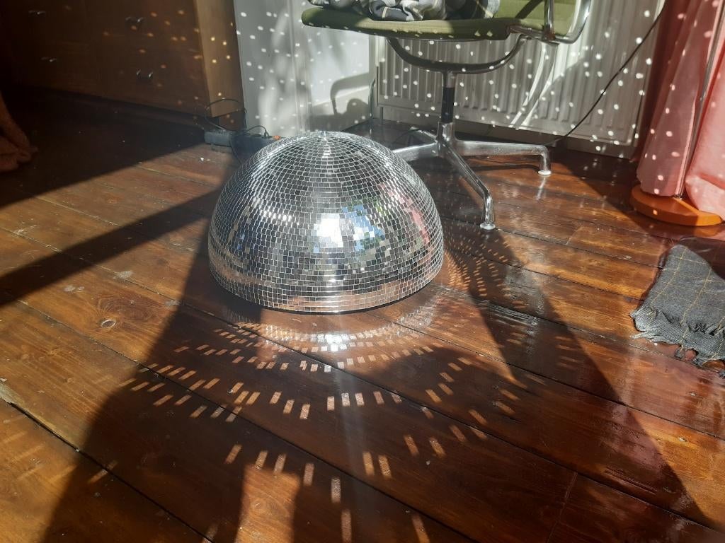 Halve discobal gemotoriseerd, Ophalen, Zo goed als nieuw, Discobol