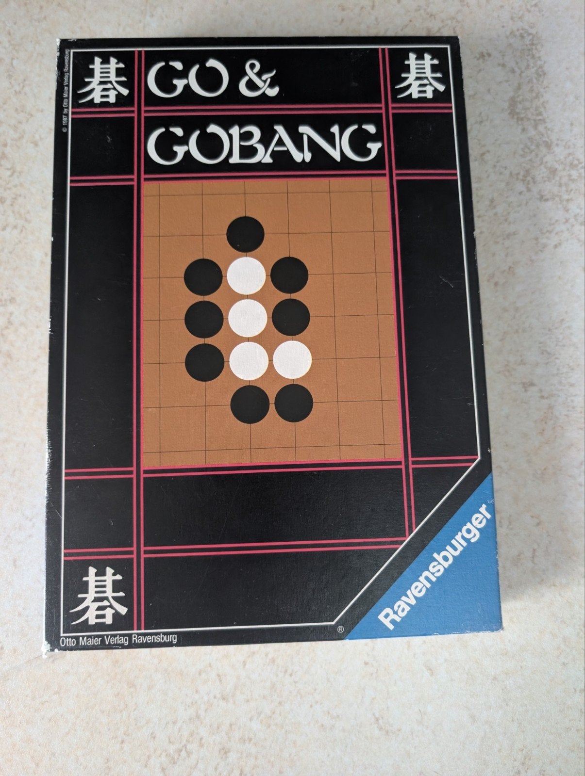 Go & Gobang bordspel van Ravensburger, Een of twee spelers, Ophalen of Verzenden, Gebruikt, Ravensburger
