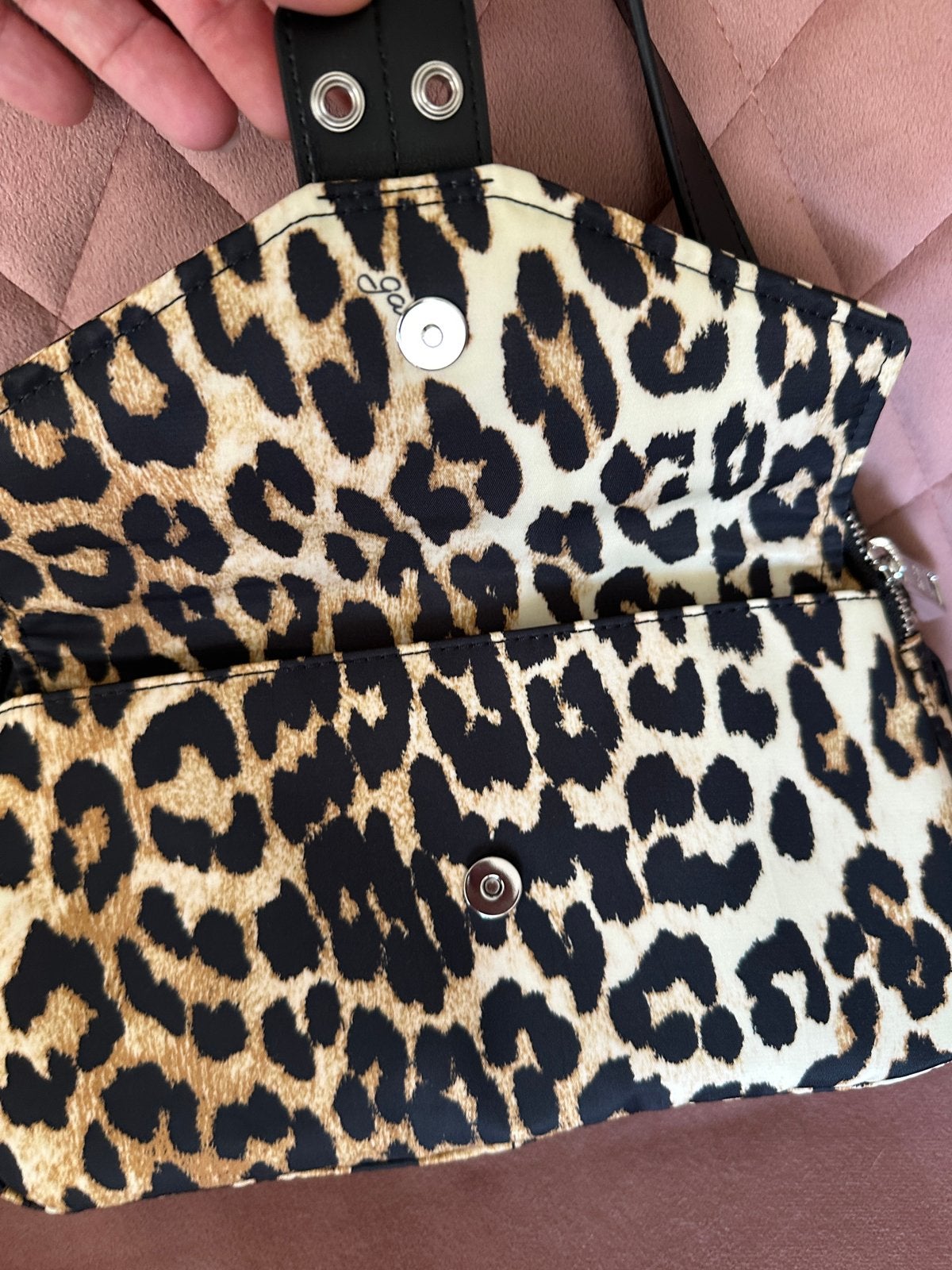 Ganni Crossbodytas met Luipaardprint, Ophalen of Verzenden, Nieuw, Overige kleuren, Overige merken