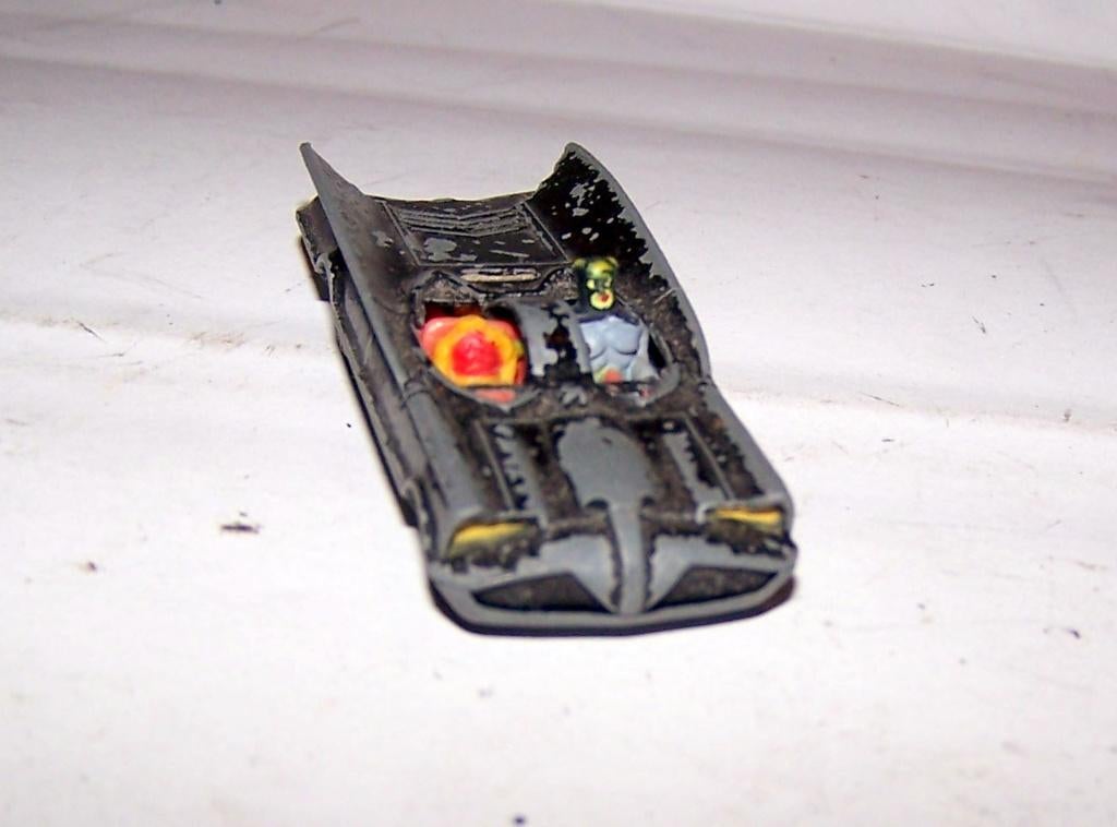 Vintage Husky Batmobile model. Zeldzaam., Ophalen of Verzenden, Gebruikt