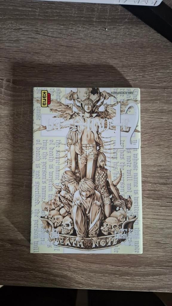 Death note volume 12 NL, Eén stripboek, Ophalen of Verzenden, Zo goed als nieuw, Tsugumi Ohba, Takeshi Obata