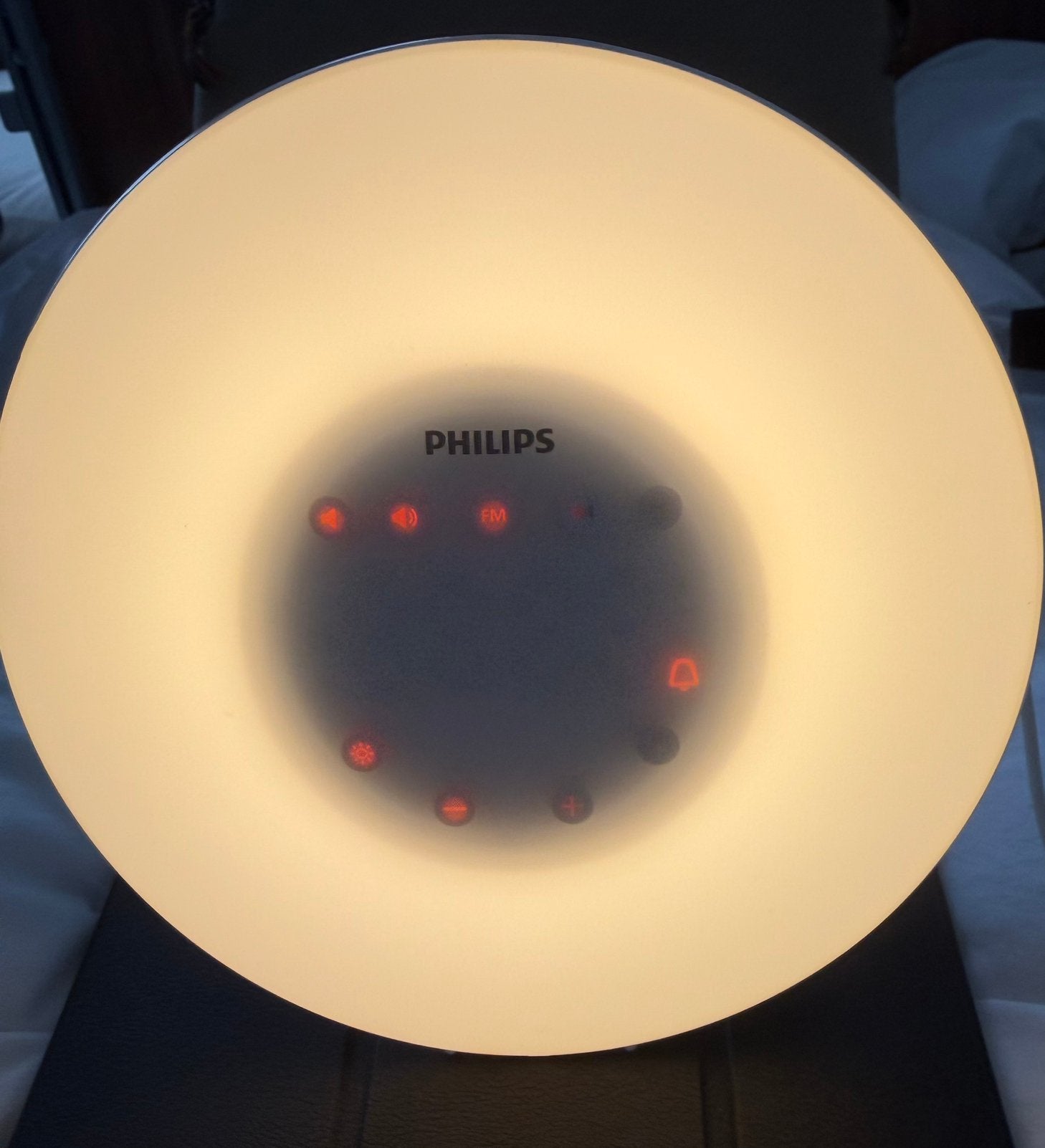 Philips Wake-up Light wekker, Ophalen of Verzenden, Zo goed als nieuw, Digitaal