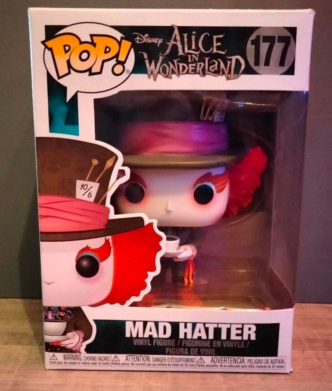 177 Mad Hatter Disney Alice In Wonderland Funko Pop, Verzenden, Nieuw