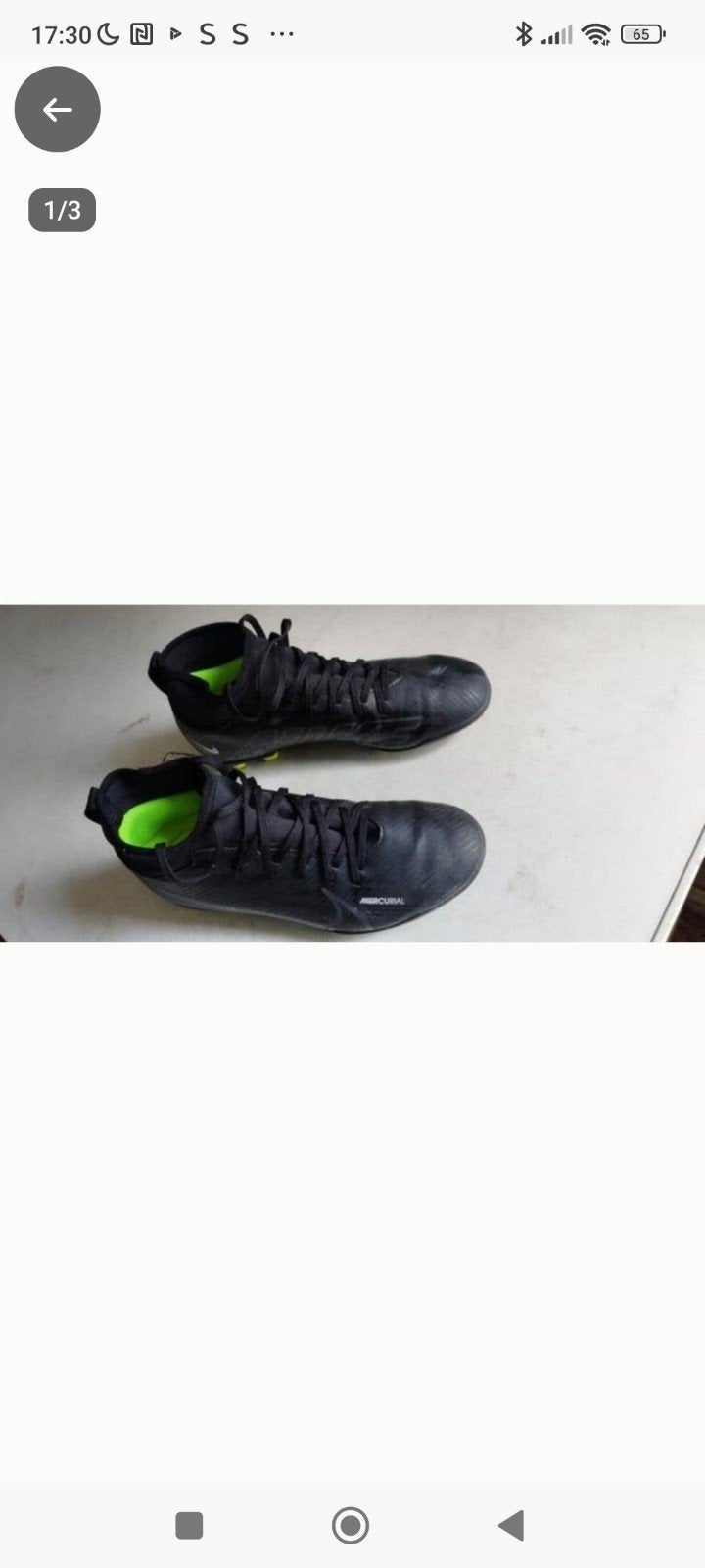 Nike Mercurial voetbalschoenen - Zwart, Ophalen, Maat XS of kleiner, Schoenen, Zo goed als nieuw