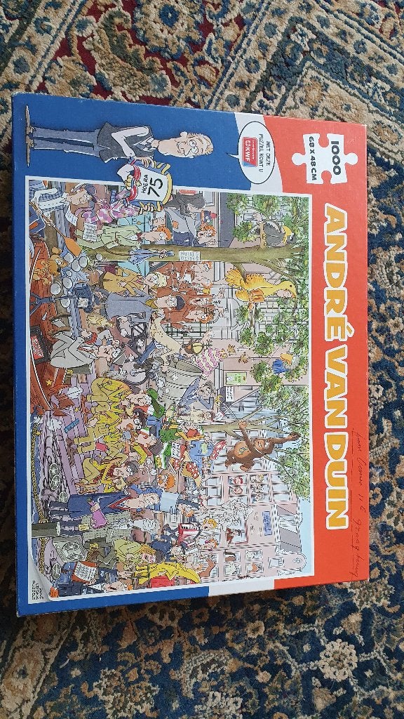 Puzzel Andrë van Duin, Ophalen, Meer dan 1500 stukjes, Gebruikt, Legpuzzel
