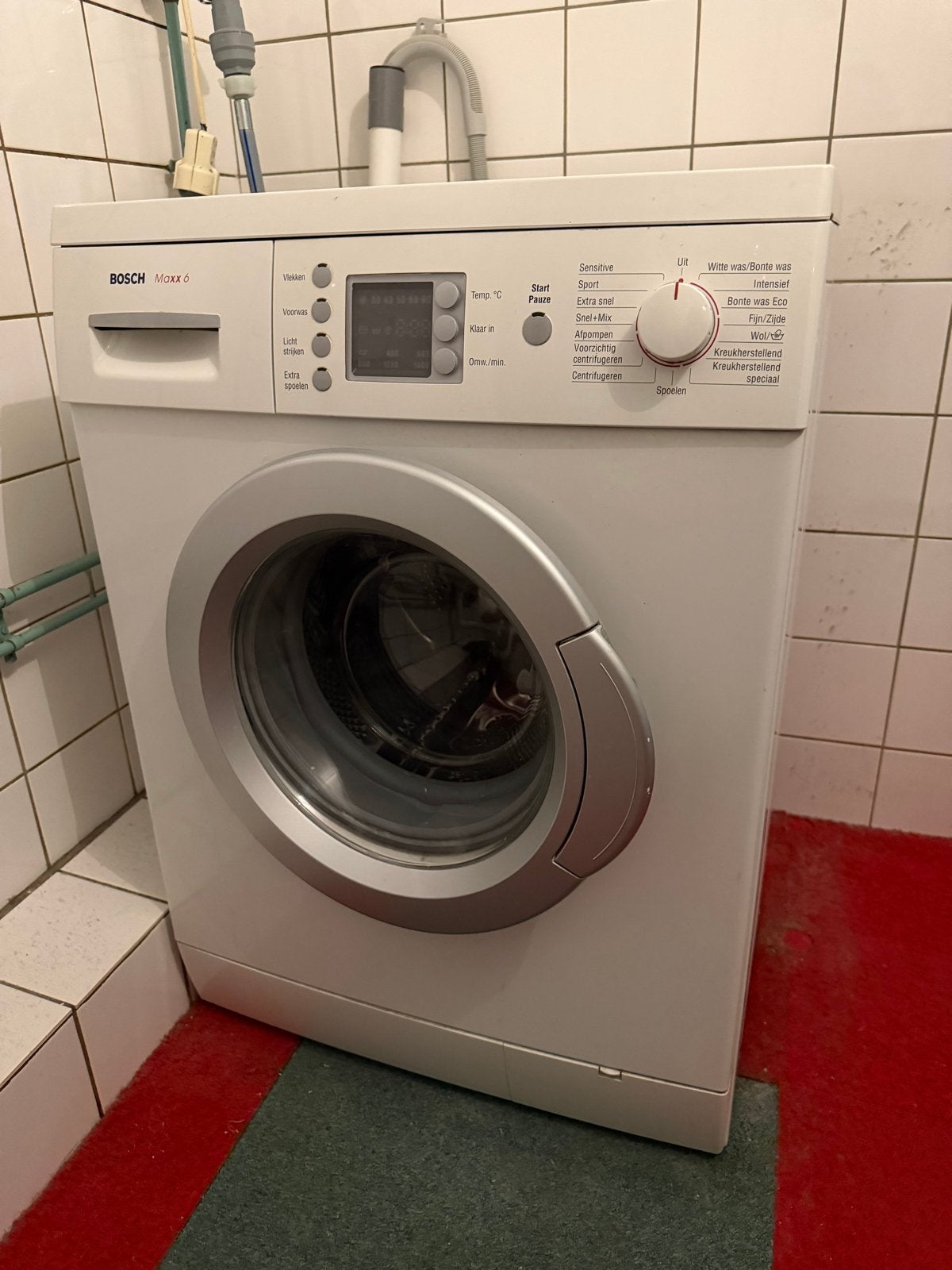 Bosch Maxx 6 Wasmachine - Betrouwbaar en Efficiënt, Gebruikt, Ophalen of Verzenden, Voorlader, Wolwasprogramma