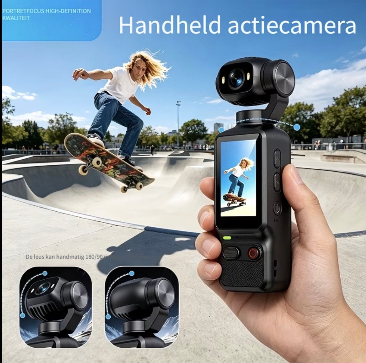 Foto 7 van Actiecamera osmo vlogcamera actie vlog camera 4k gopro canon
