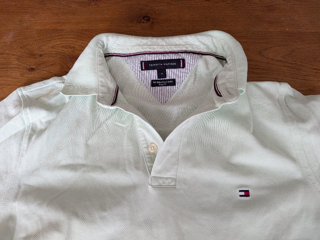 Tommy Hilfiger Polo Shirt - Slim Fit - Maat M, Kleding | Heren, Polo's, Maat 48/50 (M), Tommy Hilfiger, Ophalen of Verzenden, Zo goed als nieuw