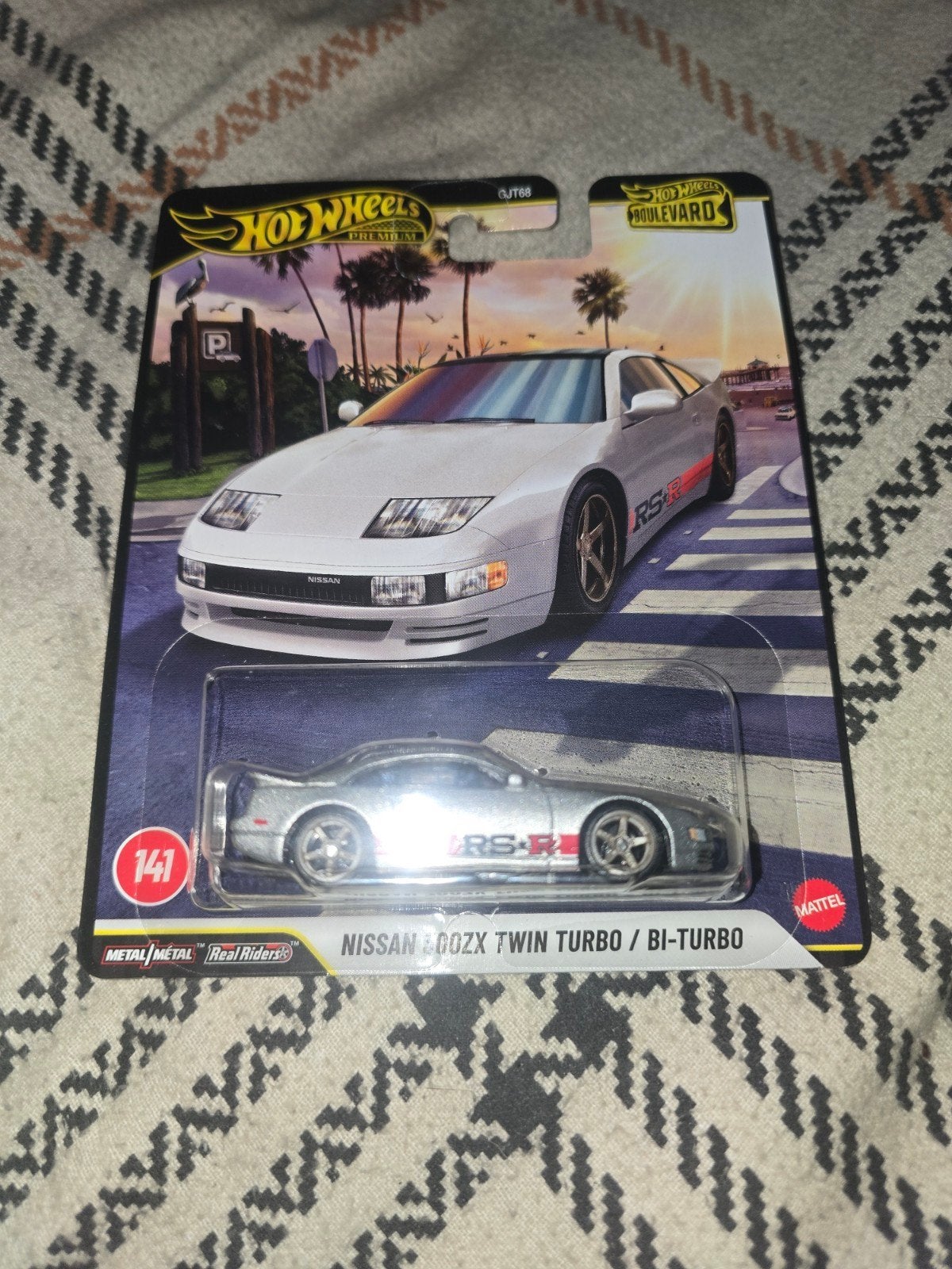 Hot Wheels Premium Nissan 300ZX Twin Turbo, Ophalen of Verzenden, Nieuw, Auto