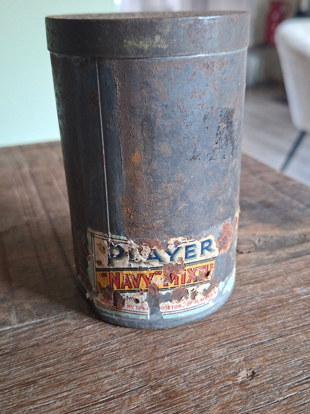 ww2 wo2 Engelse Britse Navy sigaretten blikje leeg, Verzamelen, Militaria | Tweede Wereldoorlog, Ophalen of Verzenden, Engeland