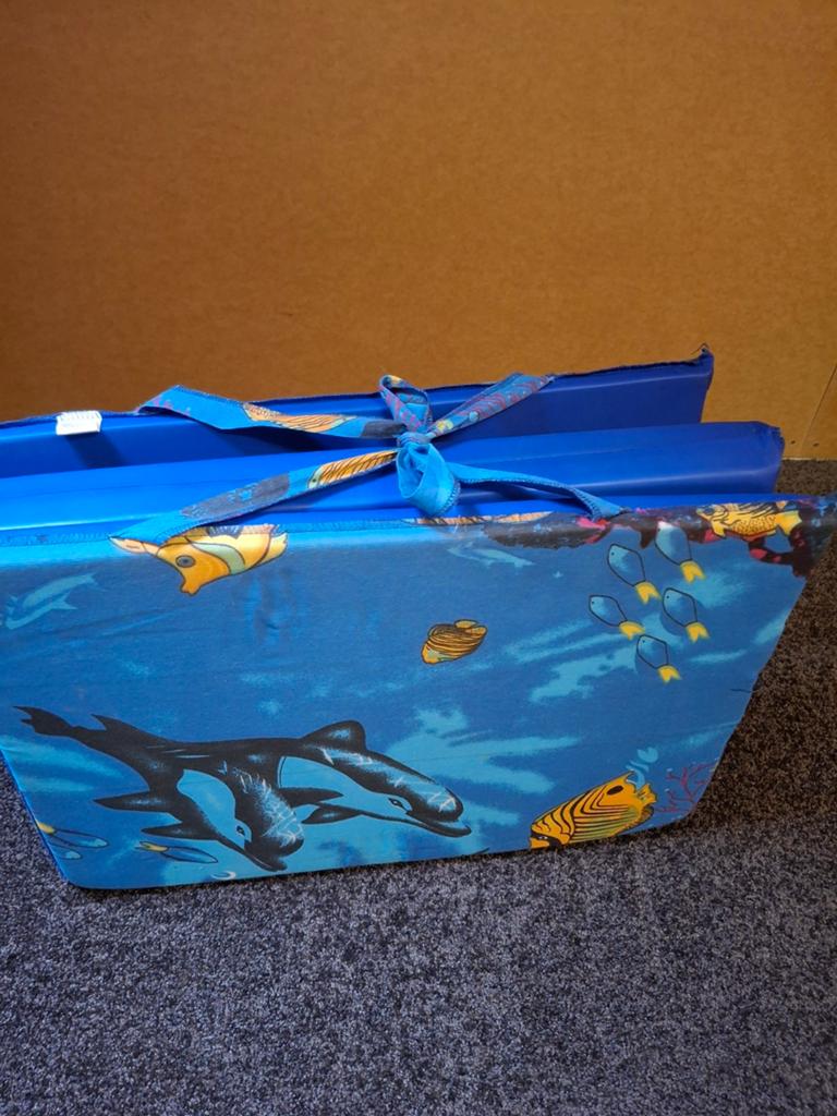 Opvouwbare slaapmat, Ophalen, Gebruikt
