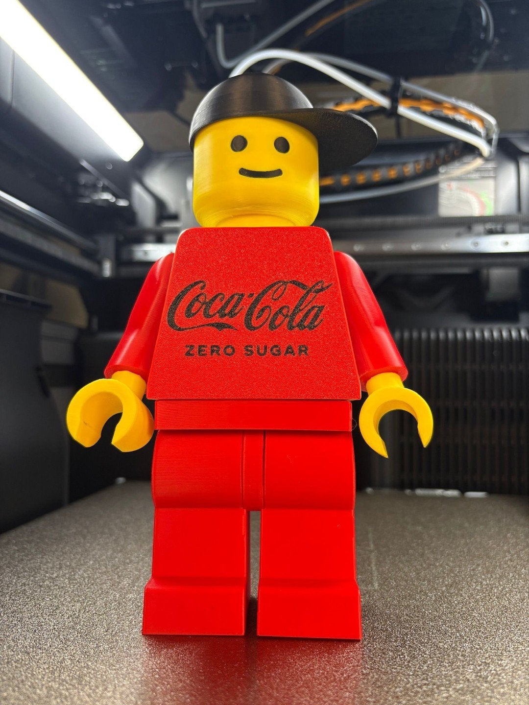 Mega maxi minifigure minifig Van een brick Coca Cola zero, Ophalen of Verzenden, Nieuw
