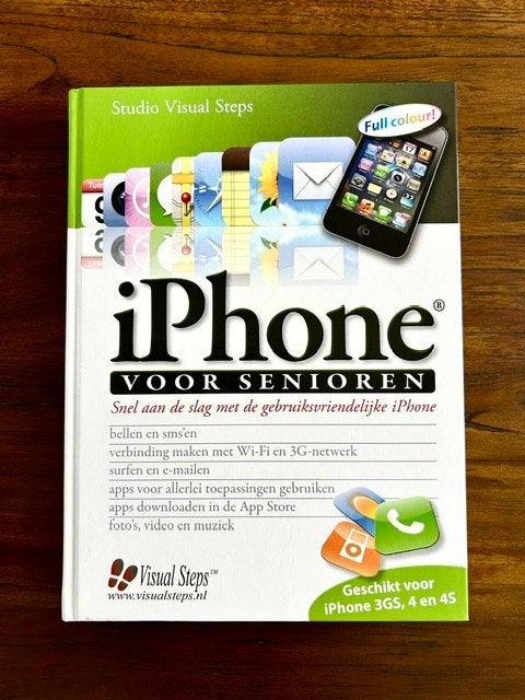 iPhone voor senioren  -  Studio Visual Steps, Ophalen of Verzenden, Nieuw