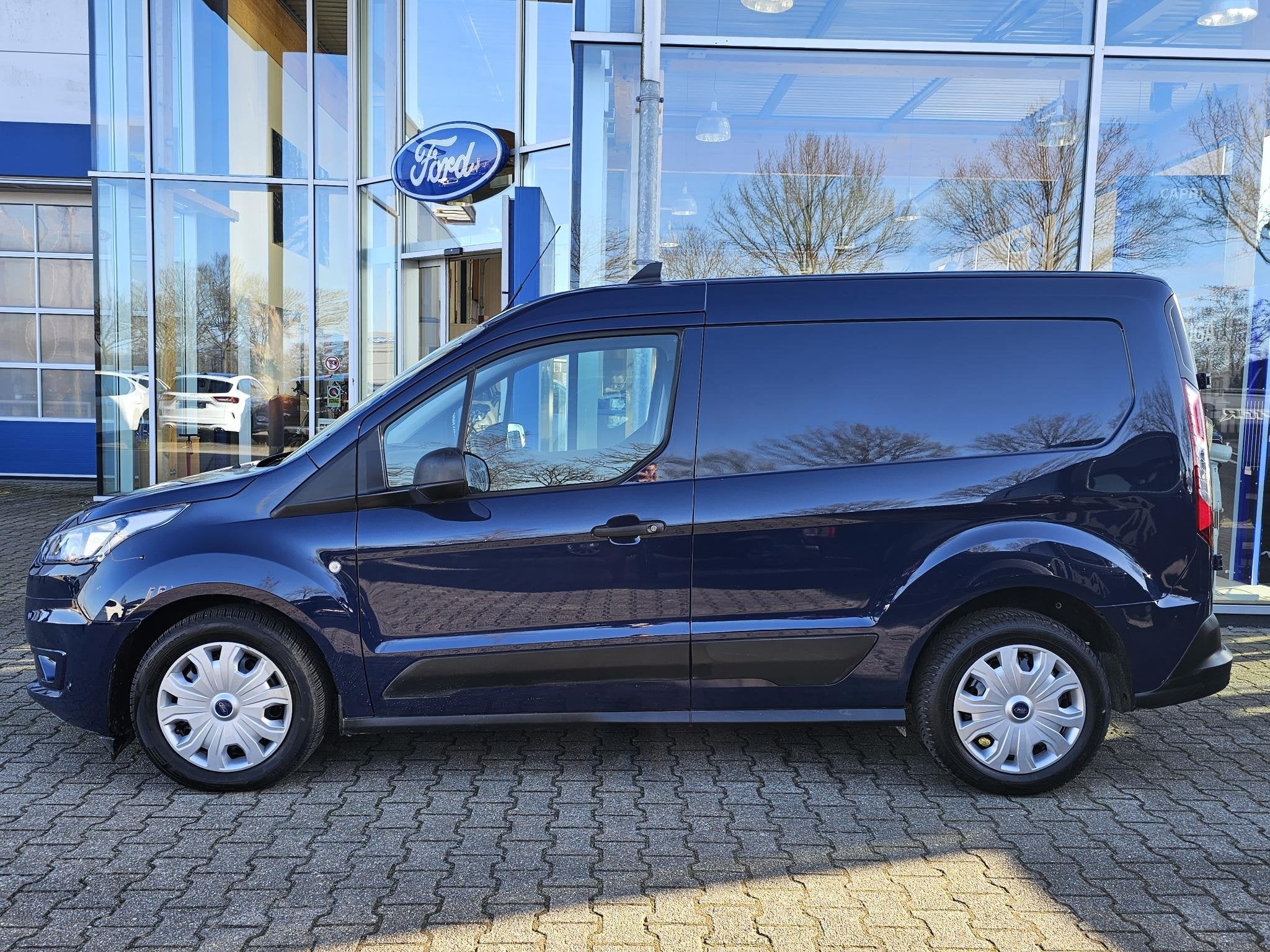 Ford Transit Connect T220 L1 1,5 EcoBlue 74kW Trend Navigati, Voorwielaandrijving, Gebruikt, 4 cilinders, Blauw