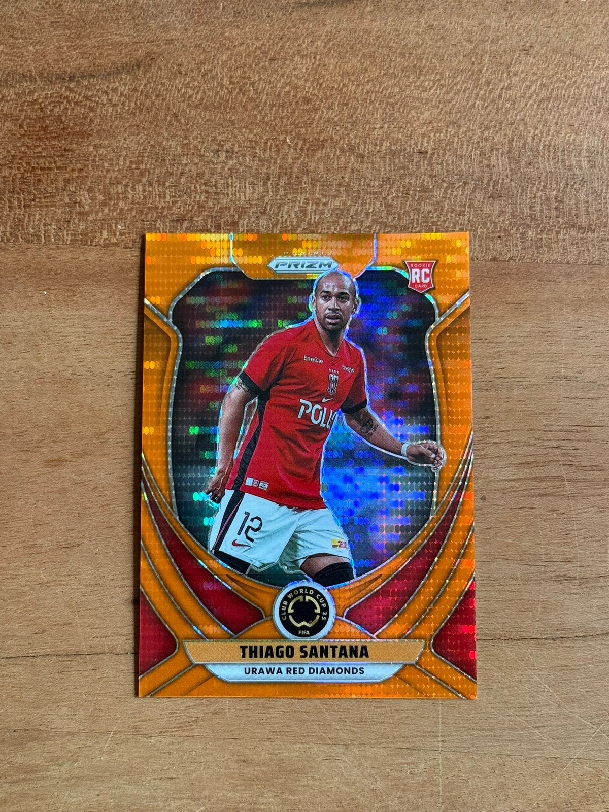 Thiago Santana #74 Urawa Red Diamonds Panini Prizm 2025 /149, Ophalen of Verzenden, Zo goed als nieuw, Plaatje