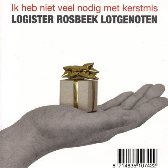 Logister Rosbeek Lotgenoten - Niet Veel Nodig Met Kerstmis, Cd's en Dvd's, Cd Singles, Zo goed als nieuw, Overige genres, Ophalen of Verzenden
