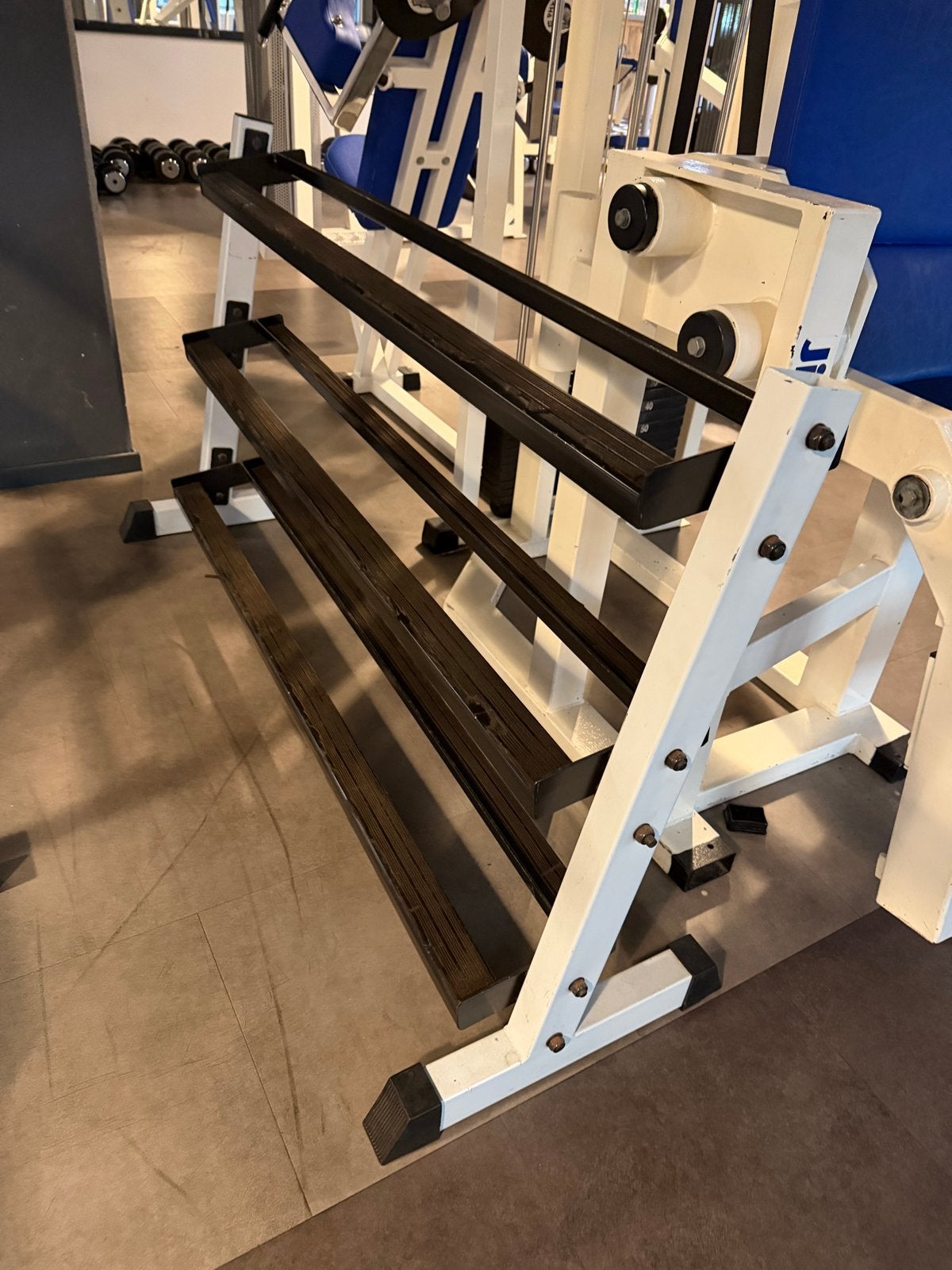 Jim 2000 Dumbbell Rek - Robuust en Ruim, Ophalen, Gebruikt, Armen, Dumbbell