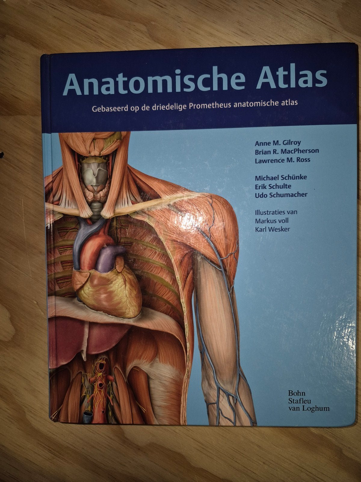 Anatomische Atlas - Prometheus (Zo goed als nieuw), Boeken, Gelezen, Ophalen of Verzenden, Anne M. Gilroy, Brian R. MacPherson, Lawrence M. Ross