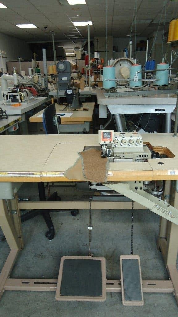 Industrie Lockmachine Juki  5 draads 2 naalds, Overige merken, Gebruikt, Ophalen of Verzenden, Naaimachine