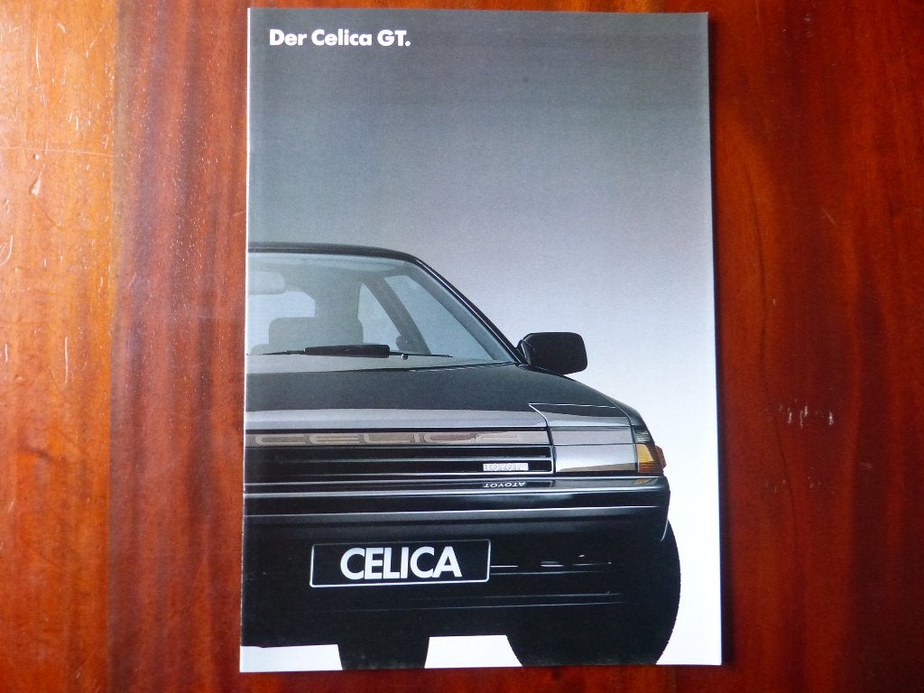 Toyota Celica GT 1986 brochure, Verzenden, Nieuw, Toyota
