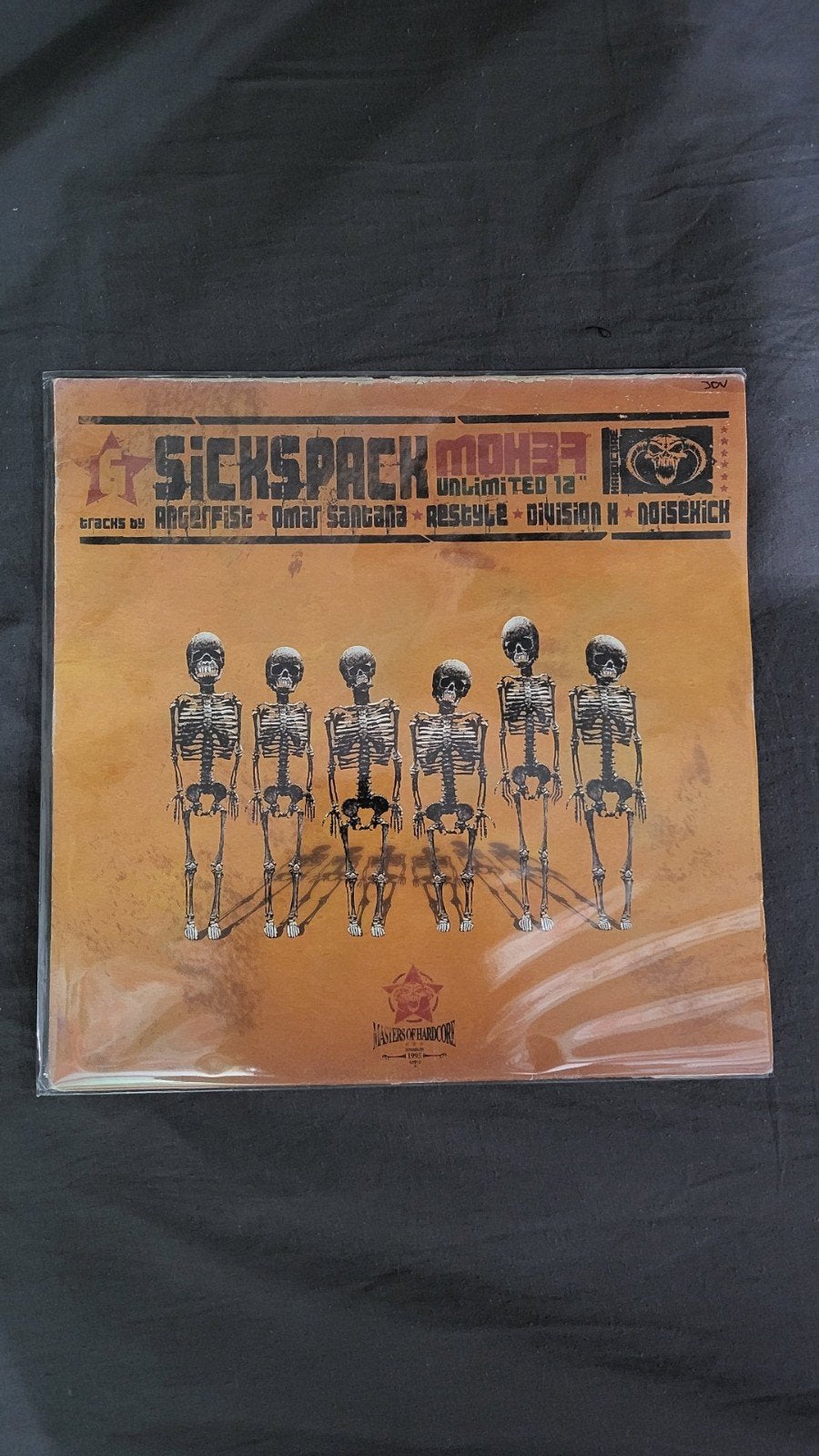 Masters of Hardcore SicksPack Unlimited 12" Vinyl, Cd's en Dvd's, Ophalen of Verzenden, Gebruikt, 12 inch