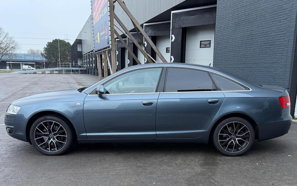 Audi A6 Limousine 2.8 FSI Pro Line Business AUT/6CILL/CRUISE, Auto's, Audi, Stof, Gebruikt, 2773 cc, Blauw