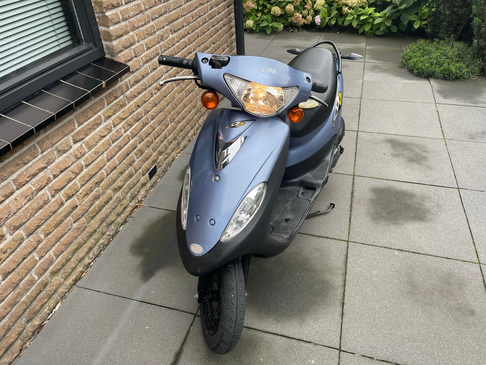 Mooie Sym DD 50 - Blauw Kenteken - Starten Lopen, Tweetakt, Zo goed als nieuw, Ophalen, Overige merken