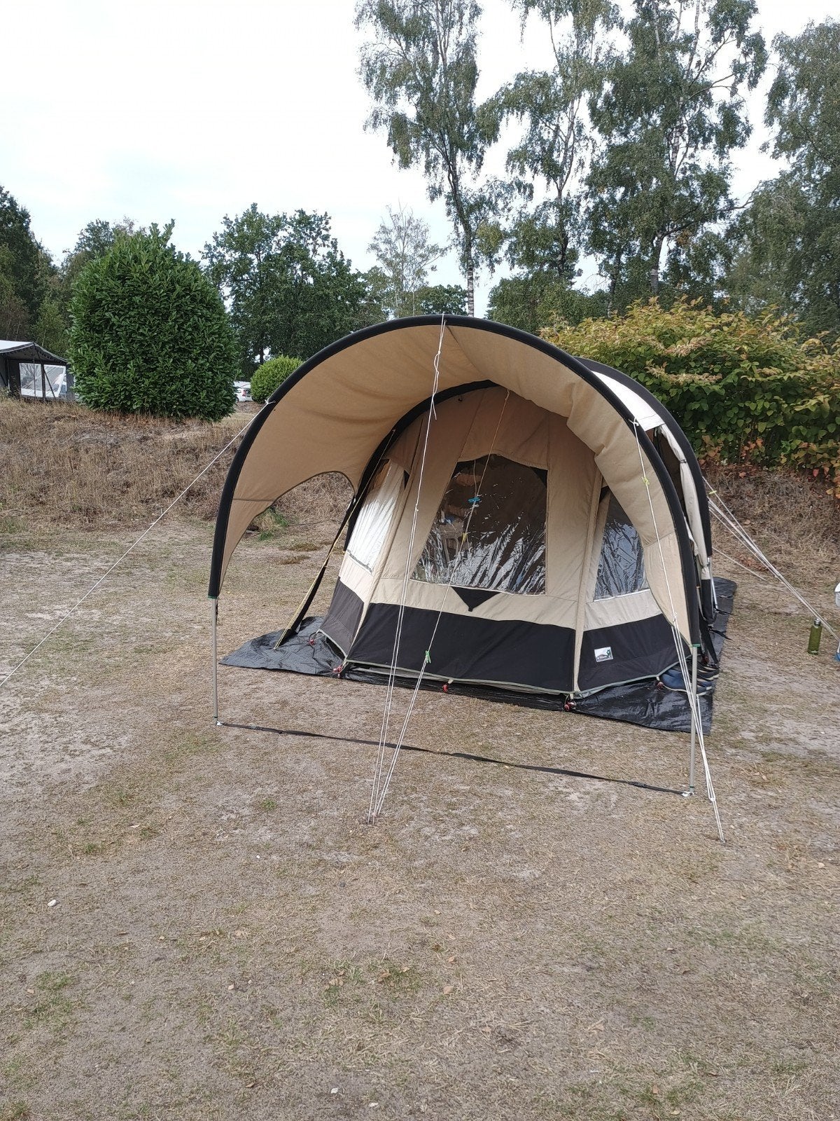 Vrijbuiter Columbus 3 tunneltent - 3-persoons tent, Caravans en Kamperen, Tenten, Ophalen, Gebruikt, Tot en met 3