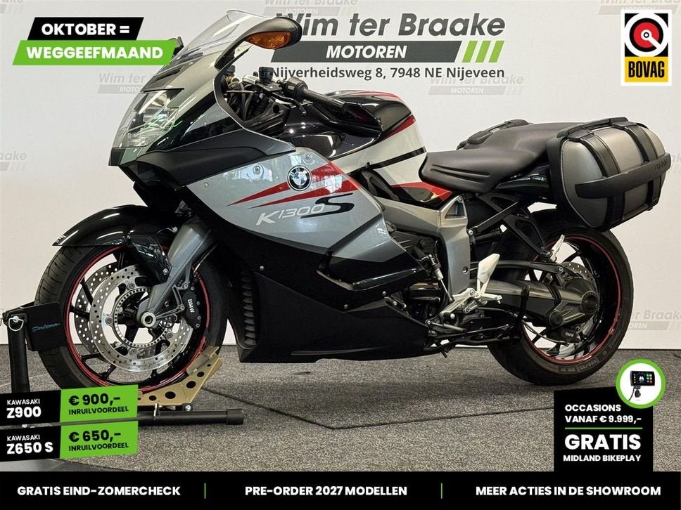 Bmw K 1300 S ABS (bj 2009) 59,781 km, Motoren, 1293 cc, 4 cilinders, Motorrijbewijs A, Bedrijf