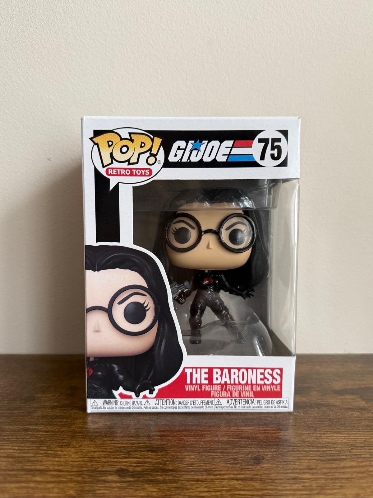 Funko Pop! G.I. Joe The Baroness #75 Retro Toys, Ophalen of Verzenden, Nieuw