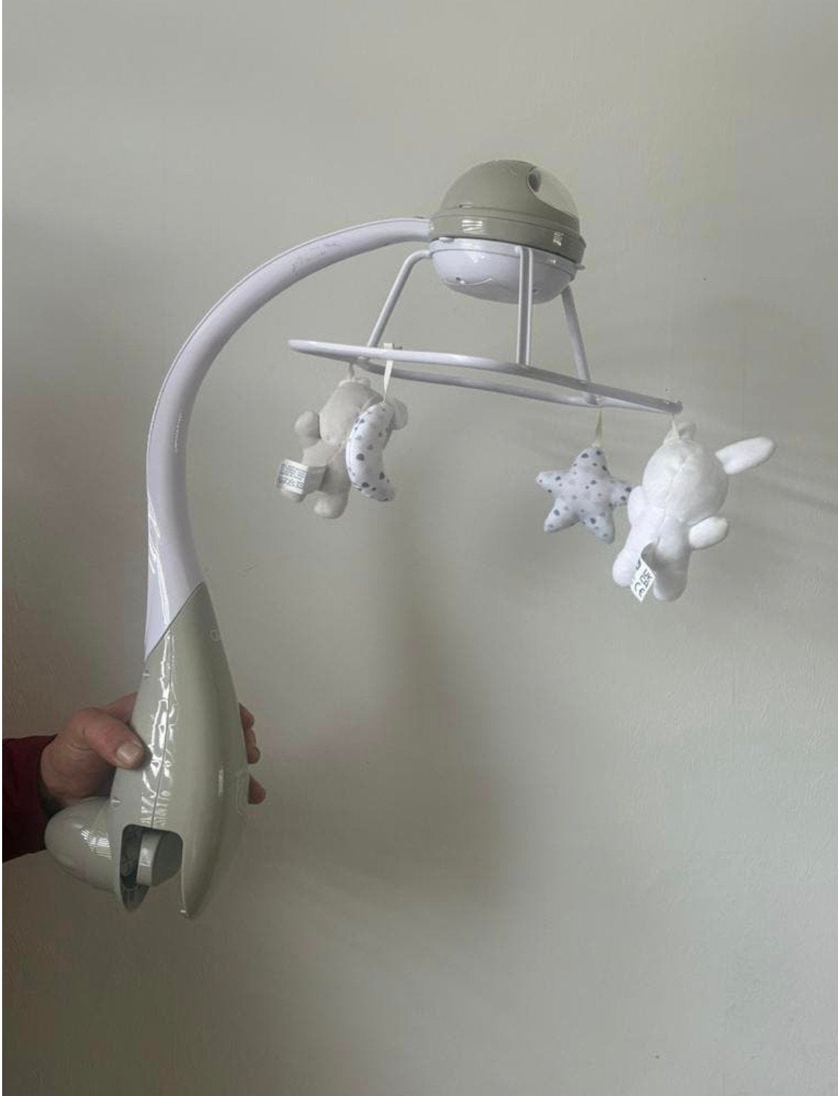 Chicco Regenboog Neutral 3-in-1 Muziekmobiel, Ophalen, Zo goed als nieuw