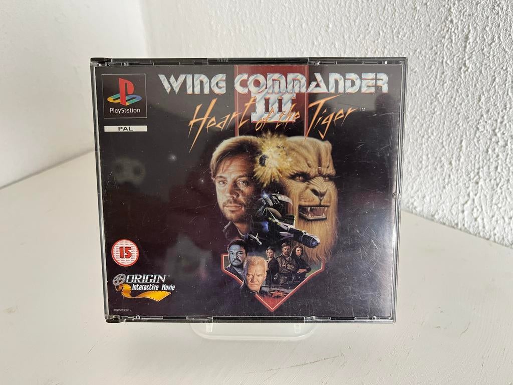 Wing commander 3 heart of the tiger PS1, Avontuur en Actie, Gebruikt, 1 speler, Ophalen of Verzenden