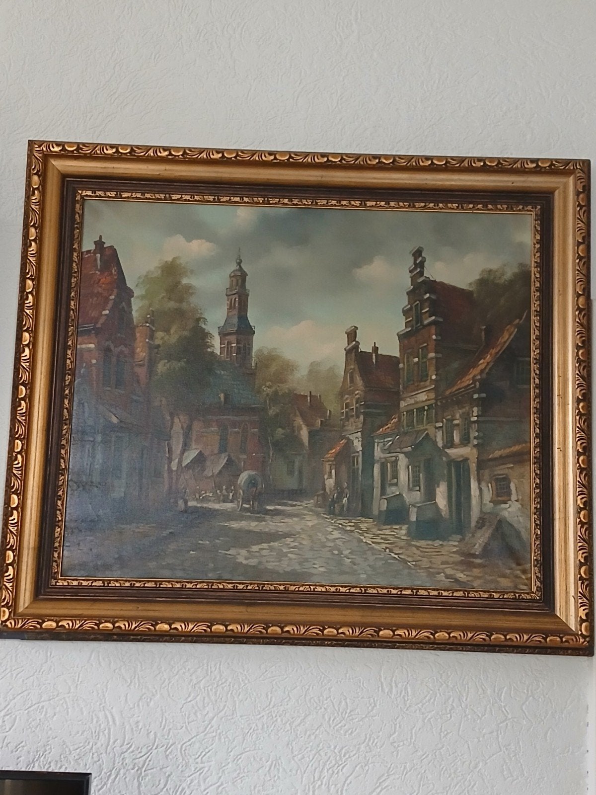 prachtig olieverf schilderij van Cor van Eijk(1914-1990)., Ophalen