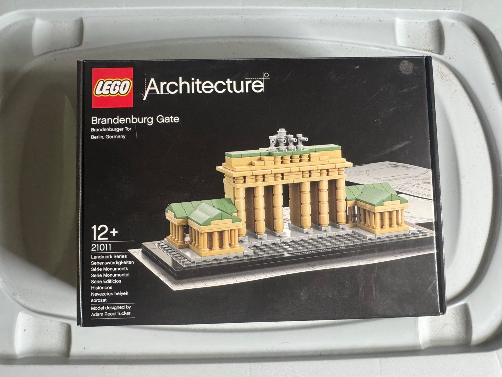 LEGO Architecture 21011 Brandenburg gate, Lego, Architecture, Ophalen of Verzenden, Zo goed als nieuw