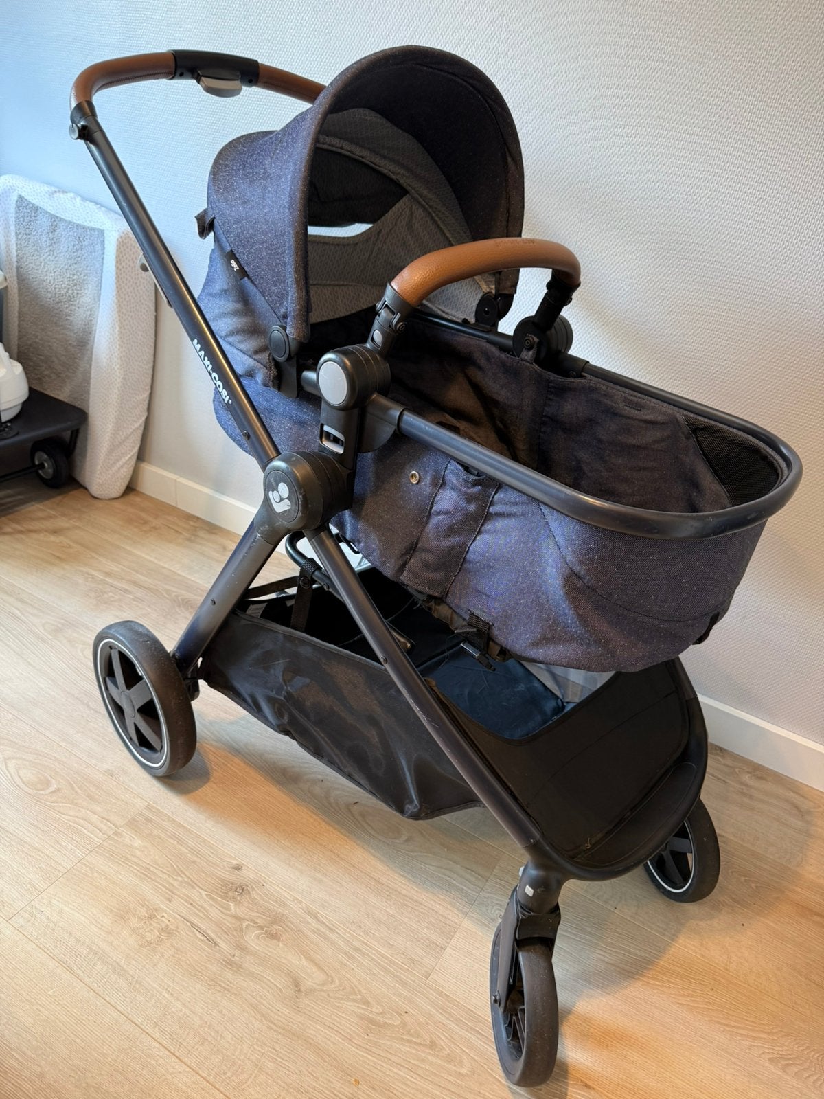 Maxi-cosi zelia kinderwagen grijs, Verstelbare duwstang, Zo goed als nieuw, Maxi-Cosi, Ophalen