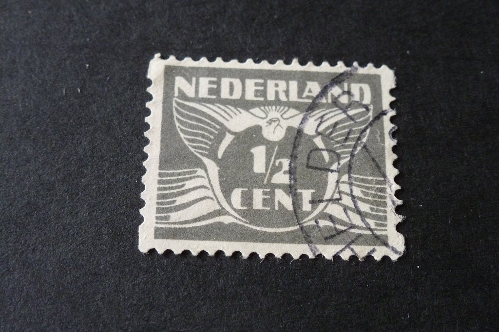 Postzegels - NL vliegende duif oude 1/2 cent 1926 gestempe, Postzegels en Munten, Ophalen of Verzenden, T/m 1940, Gestempeld