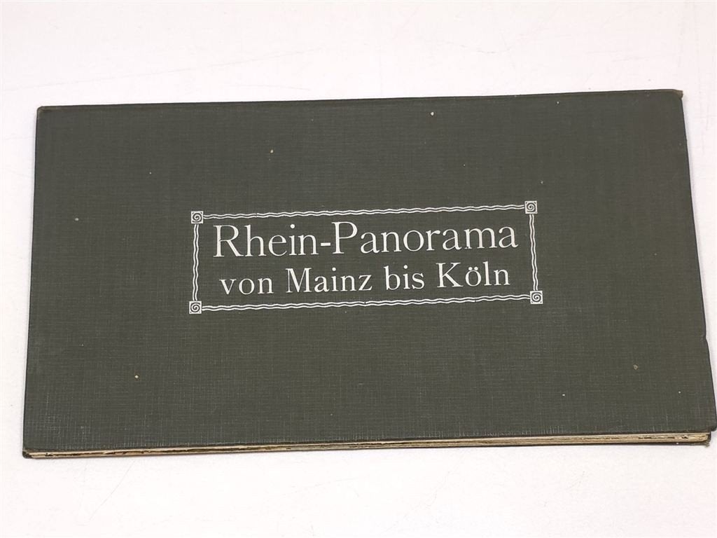 Rhein-Panorama — Mainz bis Köln, Antieke Leporello ca. 1911, Ophalen of Verzenden, Gelezen, Europa