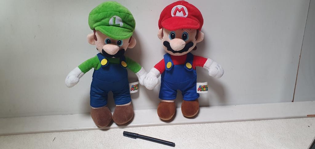 Super Mario en Luigi Knuffels - Nintendo Pluche Poppen, Overige typen, Ophalen of Verzenden, Nintendo, Middelgroot (20 tot 80 cm)