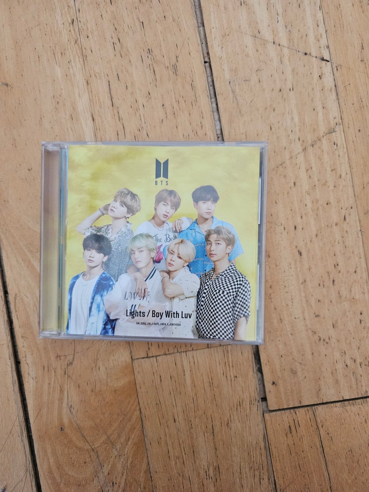 BTS Lights + Boy with Luv CD, Verzenden, Zo goed als nieuw